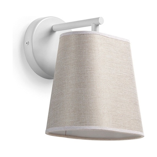 [W4L209492] Applique NEMO E27 40W Blanc Marron "Dreams"