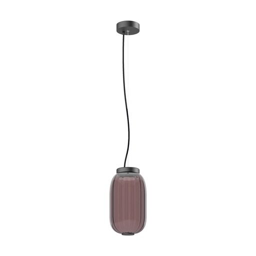 [W4L209640] Suspension KRISTA D163 Phase coupée C LED SMD AC 4W 363lm CRI90 2700K Sherry Noir