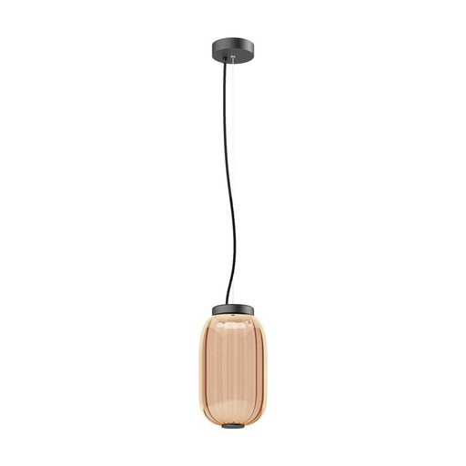 [W4L209641] Suspension KRISTA D163 Phase coupée C LED SMD AC 4W 363lm CRI90 2700K Salmón Noir