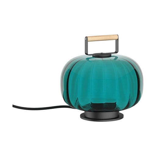 [W4L209673] Lampe à poser KRISTA D240 LED SMD AC 10W 830lm CRI90 2700K Bleu Noir