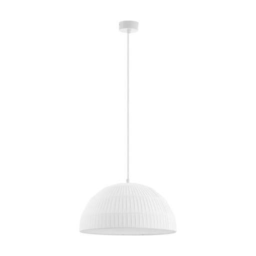 [W4L209689] Suspensión MOLN Small E27 15W Blanco Encintado blanco
