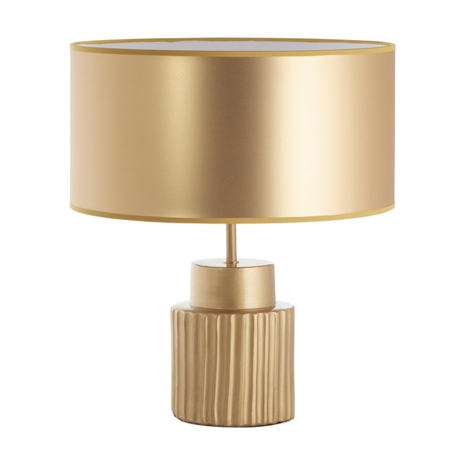 [W4L209795] Lampe à poser CERAMIC E27 15W Or Sintético dorado