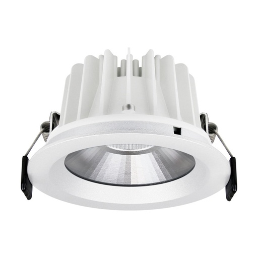 [W4L209930] Plafonnier encastré ATIC IP65 LED COB 18W 2960lm(2520lm) CRI80 4000K 50º Blanc