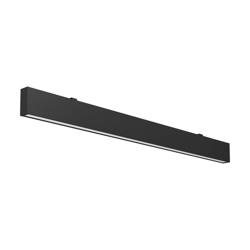 [W4L209944] Montage en surface OFFICE IP40 LED SMD 36W 3392lm(2980lm) CRI80 4000K Noir