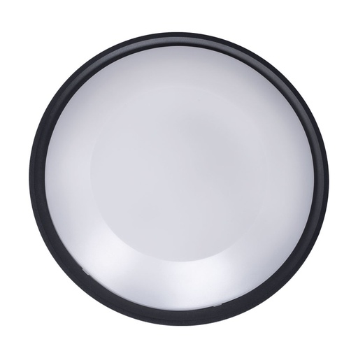 [W4L209971] Plafonnier FLOC IP65 LED SMD AC 30W 3000lm(2280lm) CRI80 3000K 120º Noir