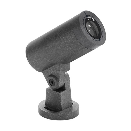 [W4L209997] Projecteur tilt KALOS Small IP65 LED COB 5W 460lm(220lm)/460lm(348lm) CRI90 2700K 18º/50º Anthracite