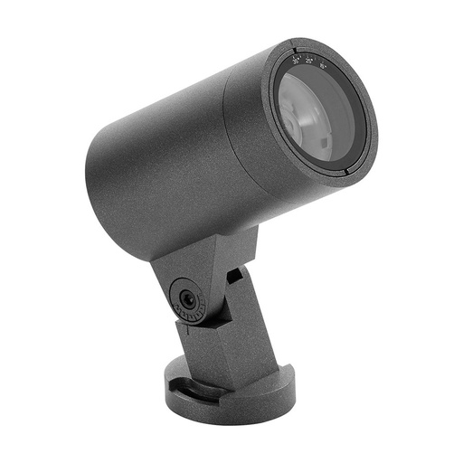 [W4L210000] Projecteur tilt KALOS Medium IP65 LED COB 10.50W 1140lm(970lm)/1140lm(920lm) CRI90 2700K 15º/35º Anthracite