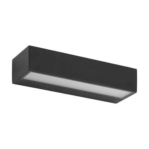 [W4L210055] Applique CROMA IP65 Phase coupée C LED SMD 14W 1830lm(800lm)/1950lm(925lm)/2140lm(1050lm) CRI80 2700K/3000K/4000K Noir