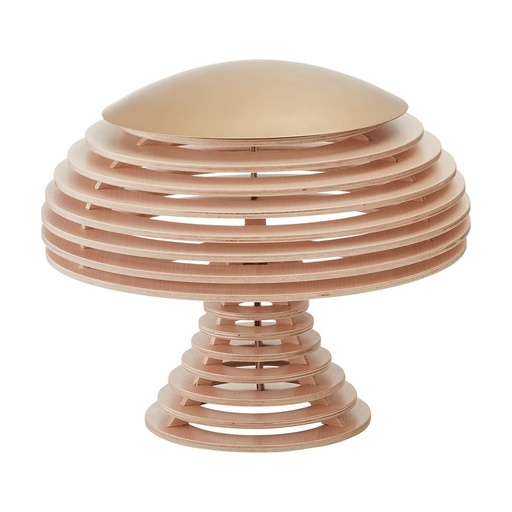 [W4L210059] Lampe à poser TEC GX53 LED T2 10W 1200lm 3000K Madera haya