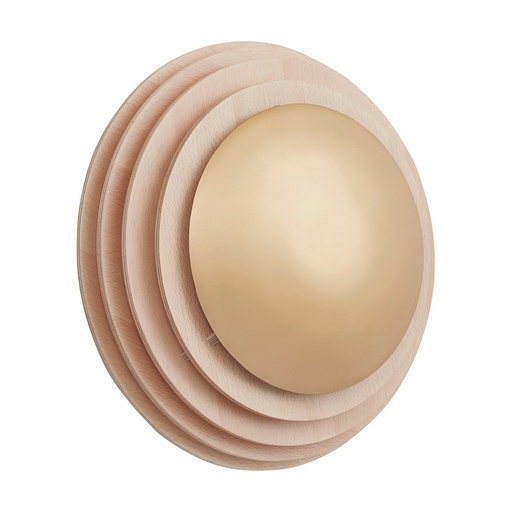 [W4L210060] Applique TEC GX53 LED T2 10W 1200lm 3000K Madera haya