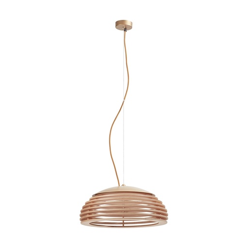 [W4L210061] Suspension TEC GX53 LED T2 10W 1200lm 3000K Madera haya