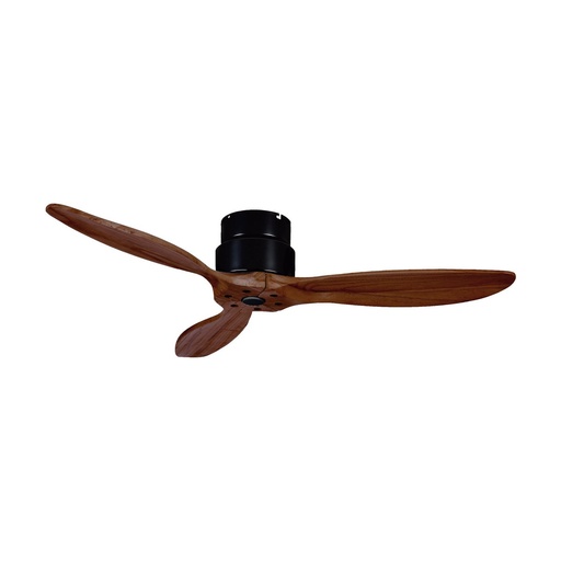 [W4L210067] Ventilador MISTRAL IP20 SIN LUZ DC 35W Ø132cm Negro/Nogal
