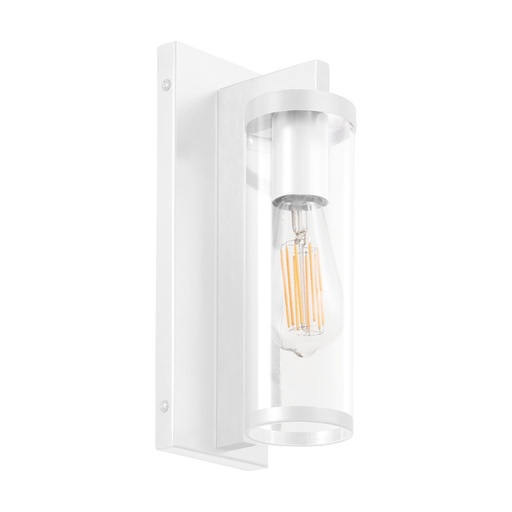 [W4L210104] Applique LANTERN Small E27 18W Blanc Transparent