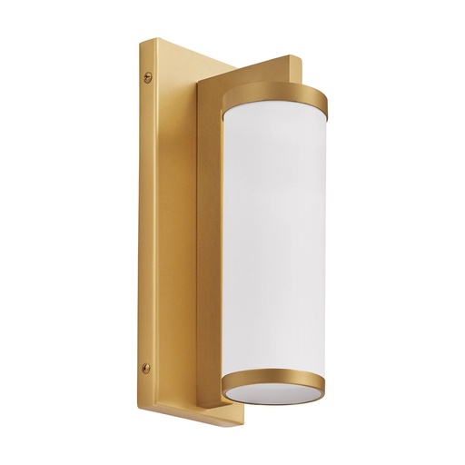 [W4L210109] Applique LANTERN Small E27 18W Or Cristal opale