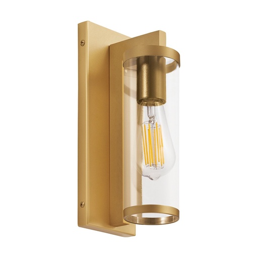 [W4L210110] Applique LANTERN Small E27 18W Or Transparent