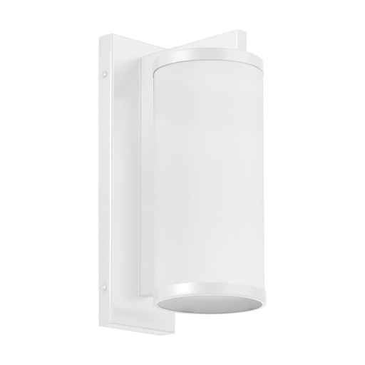 [W4L210113] Applique LANTERN Medium E27 18W Blanc Cristal opale