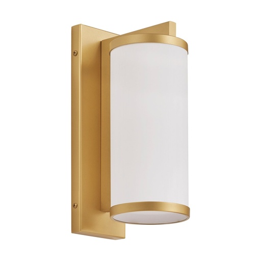 [W4L210119] Applique LANTERN Medium E27 18W Or Cristal opale
