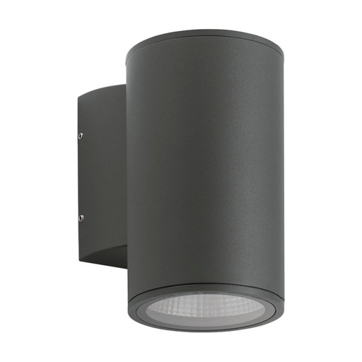 [W4L210186] Applique BUIT D108 IP65 LED COB 12W 1260lm(855lm) CRI80 3000K 12º Anthracite
