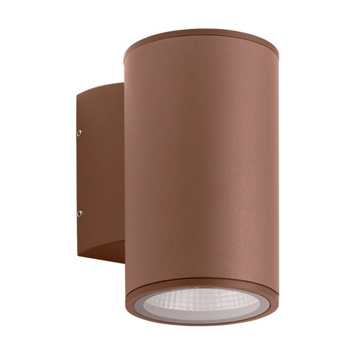 [W4L210187] Applique BUIT D108 IP65 LED COB 12W 1260lm(855lm) CRI80 3000K 12º Marron rouille