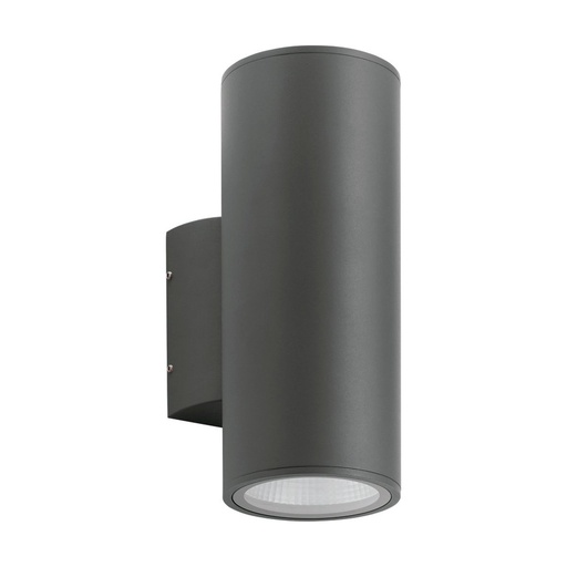 [W4L210198] Applique BUIT D108 IP65 LED COB 2x12W 1200lm(815lm) CRI80 2700K 12º/12º up-down Anthracite