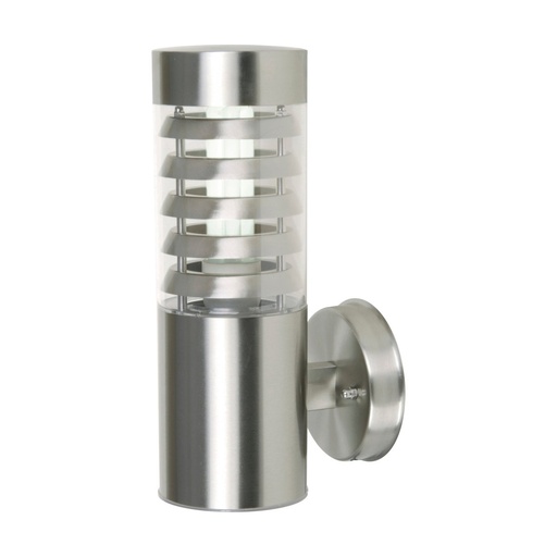 [W4L210260] Applique GALERNA IP44 E27 18W Acier inoxydable