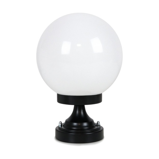 [W4L210262] Borne classique GLOBI IP43 E27 42W 310mm Noir