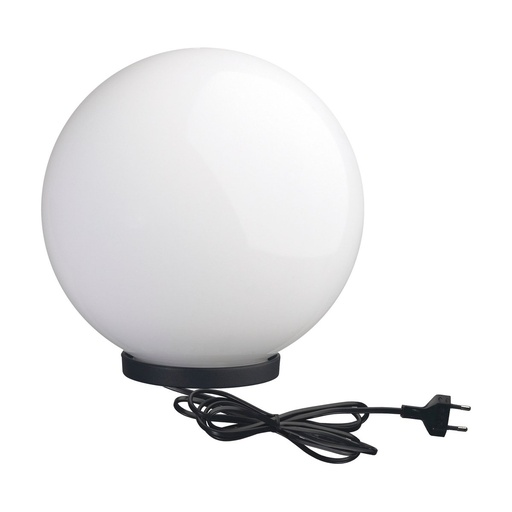 [W4L210266] Lampe extérieur GLOU IP44 E27 23W Noir