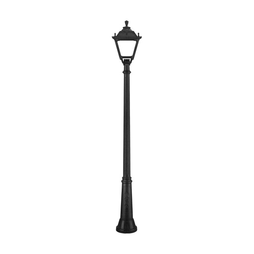 [W4L210276] Luminaire pour mât INDURA MEDIUM 4 IP55 E27 70W 530mm Noir