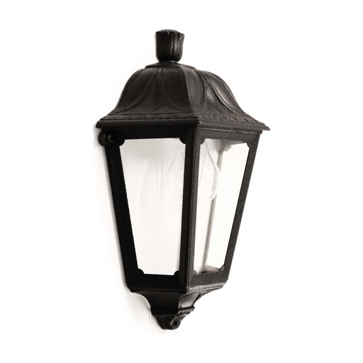 [W4L210281] Applique classique INDURA MEDIUM 6 Apply Medium IP55 E27 42W Noir