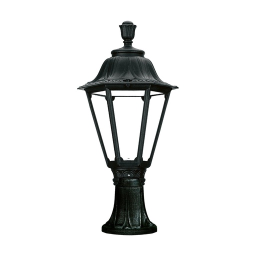 [W4L210286] Borne classique INDURA MEDIUM 6 IP55 E27 42W 530mm Noir