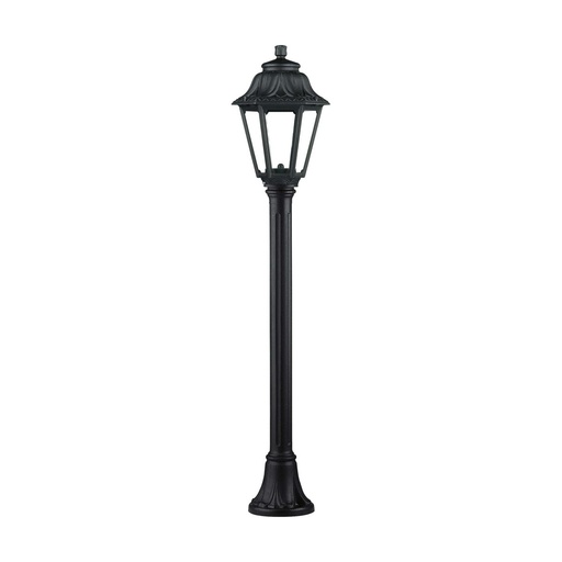 [W4L210298] Borne classique INDURA MINI 6 IP55 E27 42W 1100mm Noir