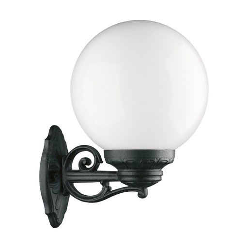 [W4L210299] Applique classique INDURA GLOBO IP55 E27 70W Noir