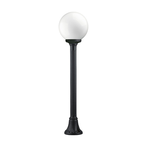 [W4L210303] Borne classique INDURA GLOBO IP55 E27 70W 1000mm Noir