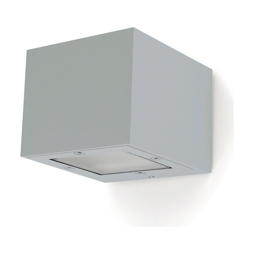 [W4L210339] Applique ISORA IP65 Corte de fase L,C LED COB AC 2x4W 345lm(152lm) CRI90 3000K up-down Gris