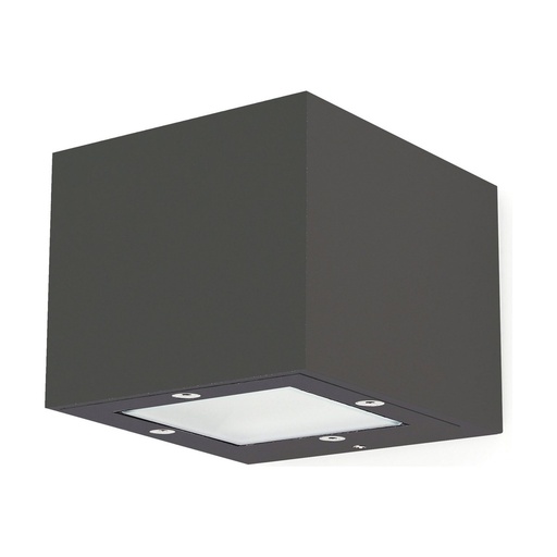 [W4L210340] Applique ISORA IP65 Corte de fase L,C LED COB AC 2x4W 345lm(152lm) CRI90 3000K up-down Anthracite