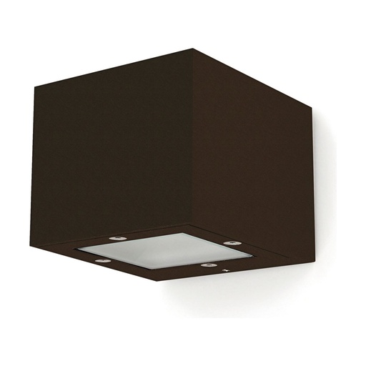 [W4L210341] Applique ISORA IP65 Corte de fase L,C LED COB AC 2x4W 345lm(152lm) CRI90 3000K up-down Cuivre brun