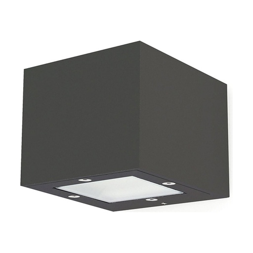 [W4L210345] Applique ISORA IP65 Corte de fase L,C LED COB AC 2x4W 355lm(156lm) CRI90 4000K up-down Anthracite