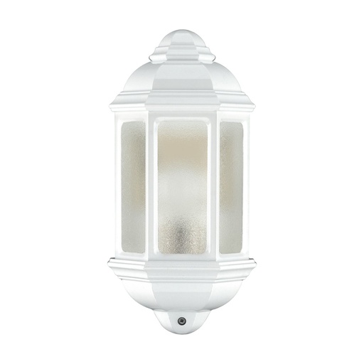 [W4L210439] Applique classique MEDI Tinted glass IP44 E27 42W Blanc