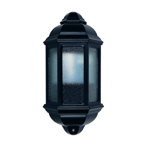 [W4L210440] Applique classique MEDI Tinted glass IP44 E27 42W Noir