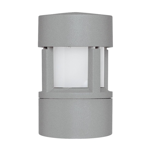 [W4L210473] Borne MINI NICO IP65 E27 70W 208mm Gris