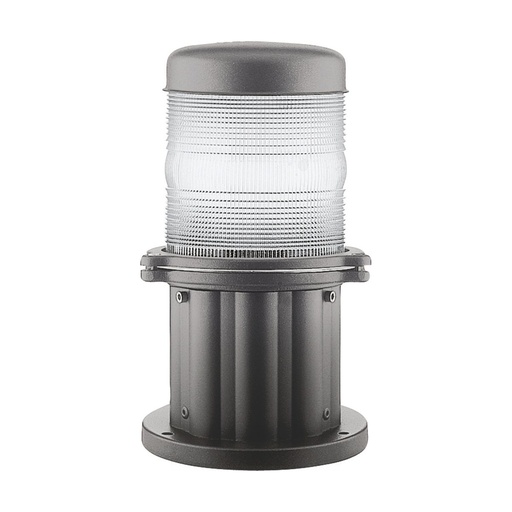 [W4L210561] Borne OMO IP55 E27 23W 300mm Anthracite