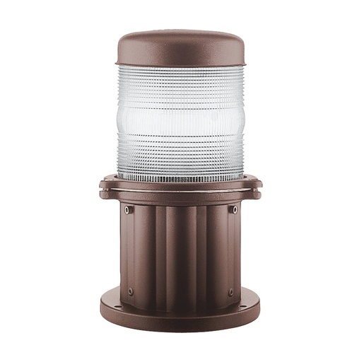 [W4L210563] Borne OMO IP55 E27 23W 300mm Cuivre brun