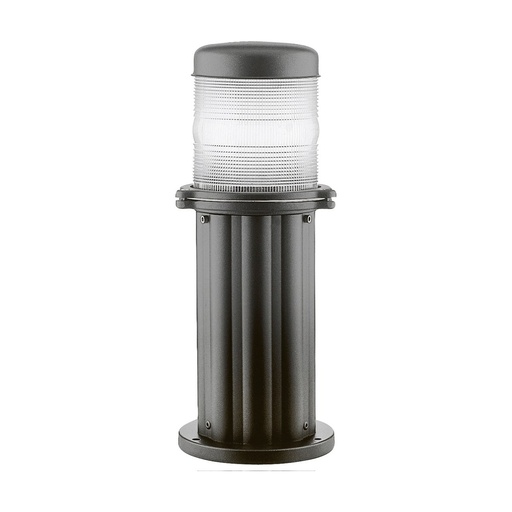[W4L210566] Borne OMO IP55 E27 23W 400mm Anthracite