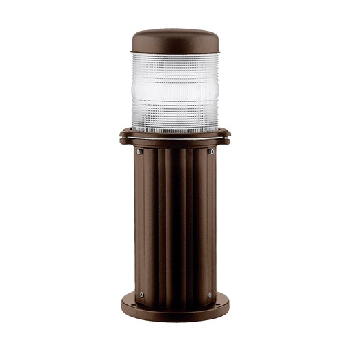 [W4L210568] Borne OMO IP55 E27 23W 400mm Cuivre brun