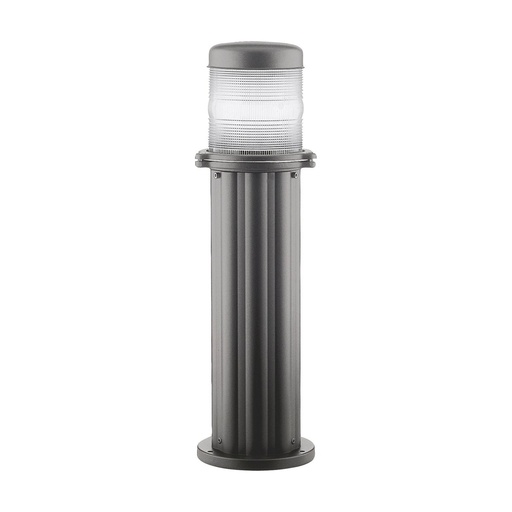 [W4L210571] Borne OMO IP55 E27 23W 600mm Anthracite