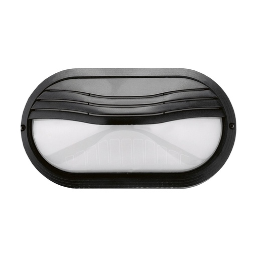 [W4L210584] Applique PLAFF Oval Hood IP65 E27 42W Noir