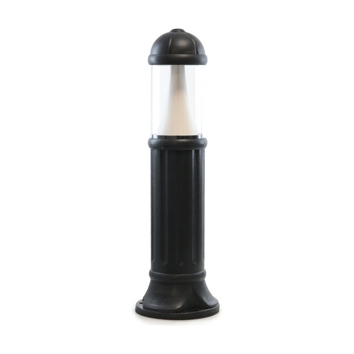 [W4L210634] Borne SAURO IP55 GX53 LED T2 10W 1200lm/1200lm/1200lm CRI80 3000K/4000K/6500K 800mm Noir