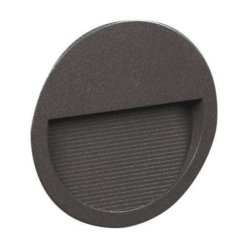 [W4L210650] Encastré mural SLIM Round IP65 LED SMD 4W 576lm CRI90 4000K 42º/85º Anthracite