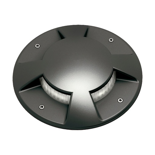[W4L210665] Sol encastré 3 d'émission SURI BIG IP67 LED SMD 6W 800lm CRI80 3000K Anthracite