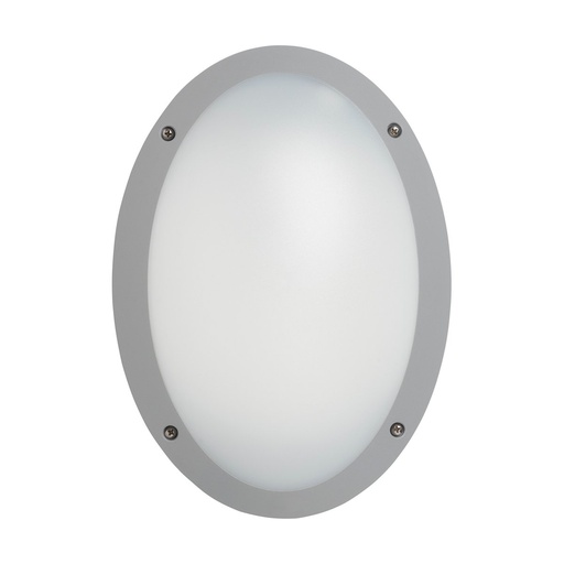 [W4L210671] Applique TEIA Oval IP66 E27 23W Gris